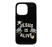 Jésus est Vivant Fleur chrétienne Foi Culte Religieux Coque pour iPhone 13 Pro