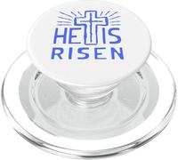Jésus est Vivant, il est ressuscité Le Christ est ressuscité d'entre Les Morts, Pâques PopSockets PopGrip pour MagSafe