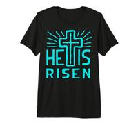 Jésus est Vivant, il est ressuscité Le Christ est ressuscité d'entre Les Morts, Pâques T-Shirt Haut de Gamme