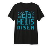 Jésus est Vivant, il est ressuscité Le Christ est ressuscité d'entre Les Morts, Pâques T-Shirt Haut de Gamme