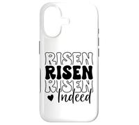 Jésus est Vraiment ressuscité à Pâques, Joyeux Dimanche de la Résurrection Coque pour iPhone 17