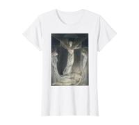 Jésus et Anges dans la Tombe de William Blake 1808 T-Shirt Graphique avec Valeur