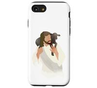 Jésus et la Parabole du Mouton Noir Perdu Luke 15 Coque pour iPhone SE (2020) / 7/8