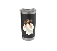 Jésus et la parabole du mouton noir perdu Luke 15 Gobelet isotherme en acier inoxydable double paroi