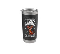 Jésus et mes Abyssins Gobelet isotherme en acier inoxydable double paroi