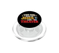 Jésus et théâtre Foi Théâtre chrétien Humour PopSockets PopGrip pour MagSafe