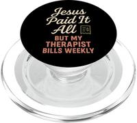 Jésus et thérapie Foi Guérison Bible Limites Prière PopSockets PopGrip pour MagSafe