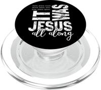 Jésus était sauvé Tout au Long des Paroles chrétiennes PopSockets PopGrip pour MagSafe