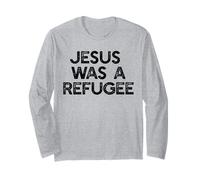Jésus était Un réfugié, Un mème pour Les Immigrants Manche Longue