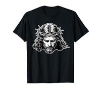 Jésus Face Introspective Jésus T-Shirt
