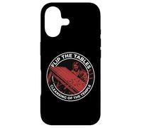 Jésus Flip The Tables Coque pour iPhone 17