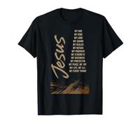 Jésus Foi chrétienne Bible Prière Culte Croyant T-Shirt