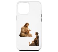 Jésus Formant des Oiseaux à partir d'argile Miracle biblique de l'enfance Coque pour iPhone 12 Pro Max