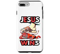 Jésus gagne 1 Corinthiens 15 55 Zacharie 14 4 Coque pour iPhone 7 Plus/8 Plus