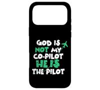 Jesus God is The Pilot Aviation Christian Faith Coque pour iPhone 17 Pro Max