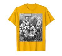 Jésus Guérissant Les Malades Gustave Dore Religieux Art Biblique T-Shirt