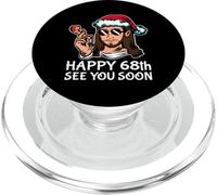 Jesus Happy 68th B-Day See You Soon - Fête Sarcastique Amusante PopSockets PopGrip pour MagSafe