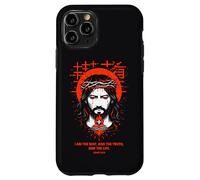 Jesus I Am The Way Christian Gothic John 14:6 Verse biblique Coque pour iPhone 11 Pro