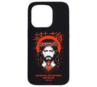 Jesus I Am The Way Christian Gothic John 14:6 Verse biblique Coque pour iPhone 15 Pro
