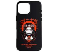 Jesus I Am The Way Christian Gothic John 14:6 Verse biblique Coque pour iPhone 16 Pro Max