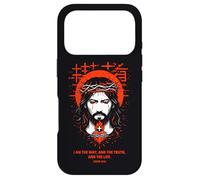 Jesus I Am The Way Christian Gothic John 14:6 Verse biblique Coque pour iPhone 17 Pro