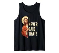 Jésus I Did Not Say That Funny Christian Meme Débardeur