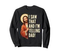 Jésus I Did Not Say That Funny Christian Meme Sweatshirt