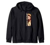 Jesus - I Never Said That - Drôle Christian Meme Sweat à Capuche