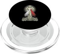 Jesus I Trust in You Divine Mercy Catholique PopSockets PopGrip pour MagSafe