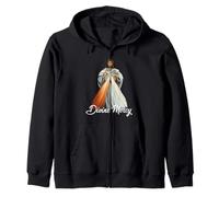 Jesus I Trust In You Divine Mercy Catholique Sweat à Capuche