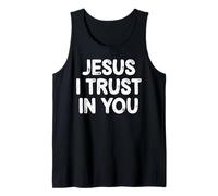 Jesus I Trust in You for Christian Men Women Family Débardeur