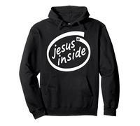 Jésus inside - Nerd - Chrétien - Croi - Dieu - Jésus 4m3 Sweat à Capuche