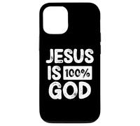 Jesus is 100 Percent God Greater Than Highs and Lows Coque pour iPhone 12/12 Pro