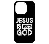 Jesus is 100 Percent God Greater Than Highs and Lows Coque pour iPhone 14 Pro