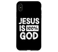 Jesus is 100 Percent God Greater Than Highs and Lows Coque pour iPhone XS Max
