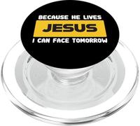 Jesus is Alive Resurrection Hope Christian Faith PopSockets PopGrip pour MagSafe