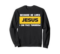 Jesus is Alive Resurrection Hope Christian Faith Sweatshirt