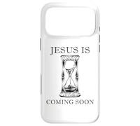 Jesus is Coming Soon - Rapture Warning Christian Quote Coque pour iPhone 17 Pro Max