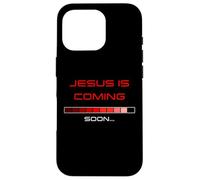 Jesus is Coming Soon - Rapture Warning Progress Bar Graphic Coque pour iPhone 16 Pro