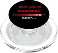 Jesus is Coming Soon - Rapture Warning Progress Bar Graphic PopSockets PopGrip pour MagSafe