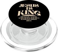 Jesus is King Bible Verse John 14:6 Christian God Religious PopSockets PopGrip pour MagSafe