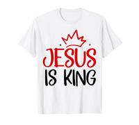 Jesus is King Bible Verse John 14:6 Christian God Religious T-Shirt