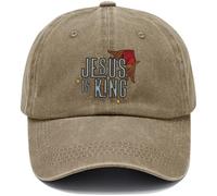Jesus is King Casquette de baseball, casquette Jésus, casquette chrétienne Dieu, unisexe, Khika., 53