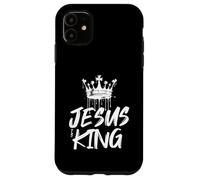 Jesus is King Inspiration Christian Hope Design Coque pour iPhone 11