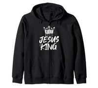 Jesus is King Inspiration Christian Hope Design Sweat à Capuche