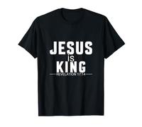 Jesus is King Revelation 17 14 Verse biblique chrétien T-Shirt