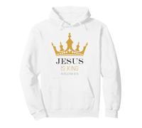 Jesus is King - Revelation 19:16 Christian Faith Graphic Sweat à Capuche