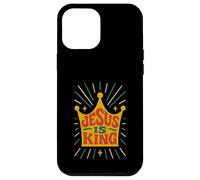 Jesus is King Revelation 19:16 Verse biblique chrétienne Coque pour iPhone 12 Pro Max