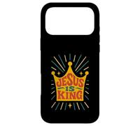 Jesus is King Revelation 19:16 Verse biblique chrétienne Coque pour iPhone 17 Pro Max