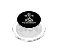 Jesus is King Verse biblique Jean 14:6 Enfants Religieux chrétiens PopSockets PopGrip pour MagSafe